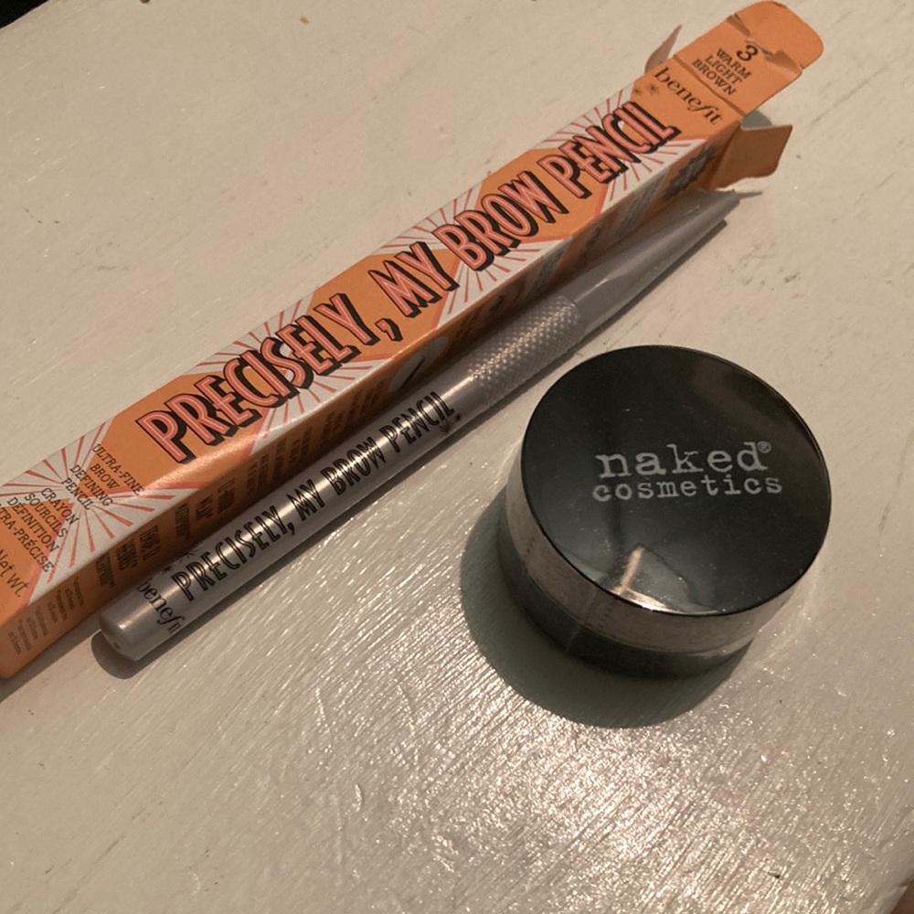 Naked Cosmetics Brow Kit with Silver Pencil